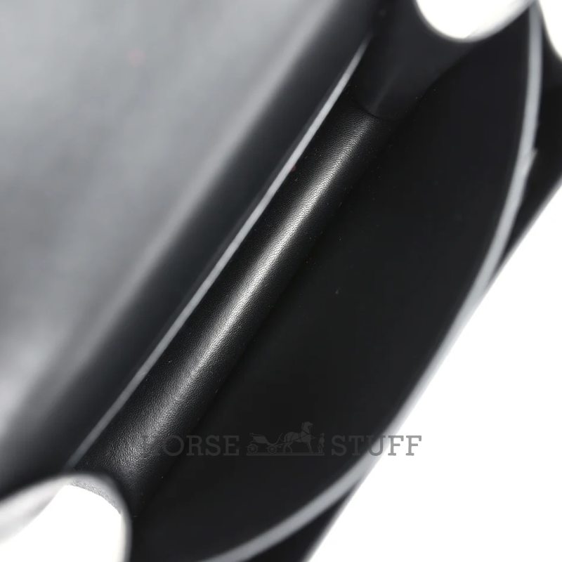HERMÈS Constance Mini 18 Black Chèvre Chamkila PHW