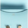 HERMÈS Constance Mini 18 Blue Zephyr Chèvre Mysore Permabrass HW