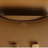 HERMÈS Constance Mini 18 Kraft Chèvre Mysore GHW