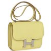 HERMÈS Constance Mini 18 Limoncello Chèvre Mysore PHW