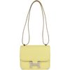 HERMÈS Constance Mini 18 Limoncello Chèvre Mysore PHW