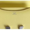 HERMÈS Constance Mini 18 Limoncello Chèvre Mysore PHW
