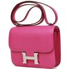 HERMÈS Constance Mini 18 Magnolia Chèvre Mysore PHW