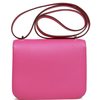HERMÈS Constance Mini 18 Magnolia Chèvre Mysore PHW