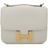 HERMÈS Constance Mini 18 Mushroom Chèvre Mysore GHW