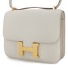 HERMÈS Constance Mini 18 Mushroom Chèvre Mysore GHW