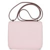 HERMÈS Constance Mini 18 Rose Darling Chèvre Mysore PHW