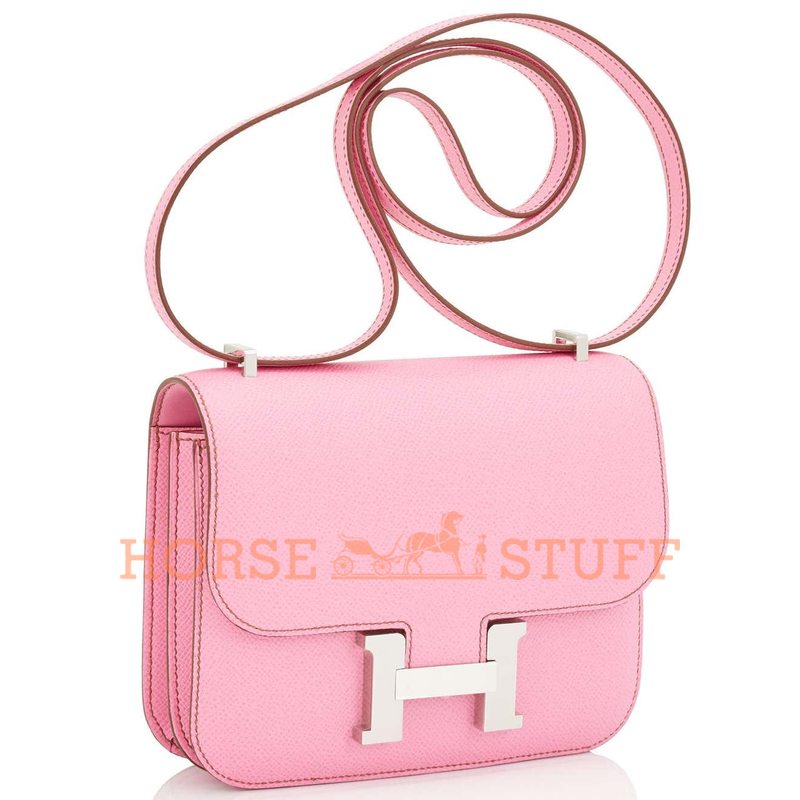 Hermès Constance 18 Pink Bubblegum Epsom PHW