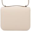 HERMÈS Constance Mini 18 Craie Epsom PHW