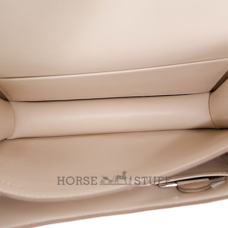 HERMÈS Constance Mini 18 Craie Epsom PHW