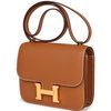 HERMÈS Constance Mini 18 Gold Epsom GHW