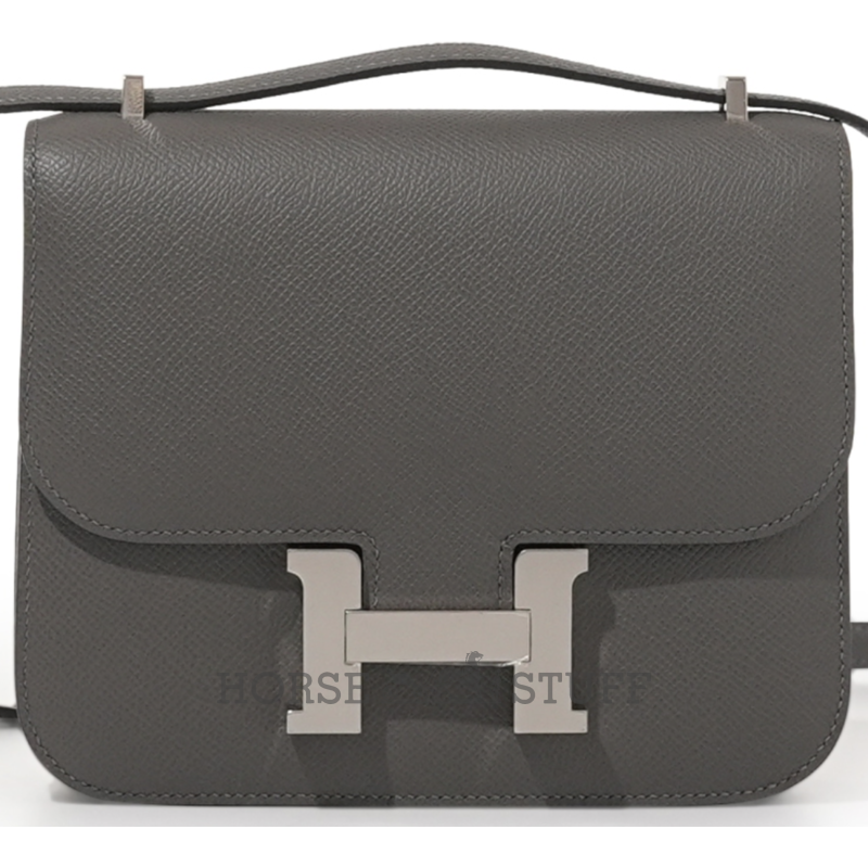 Hermès Constance 18 Gris Meyer Epsom PHW