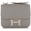 Hermès Constance 18 Gris Mouette Epsom PHW