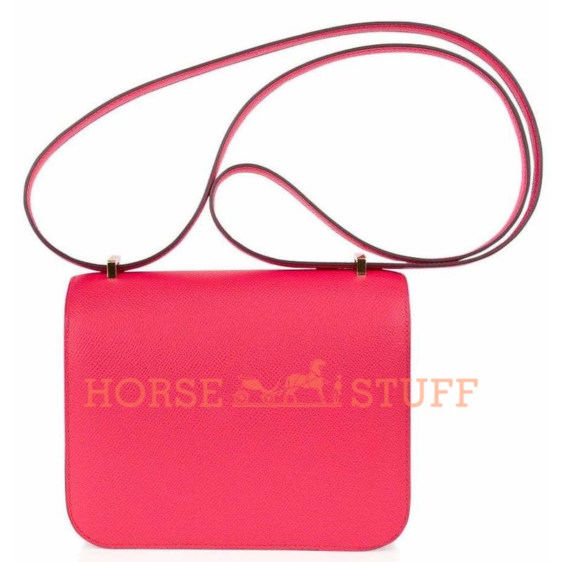 Hermès Constance 18 Rose Extreme Epsom GHW