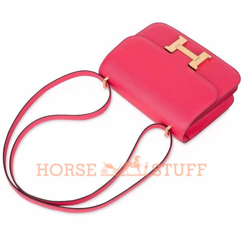 Hermès Constance 18 Rose Extreme Epsom GHW