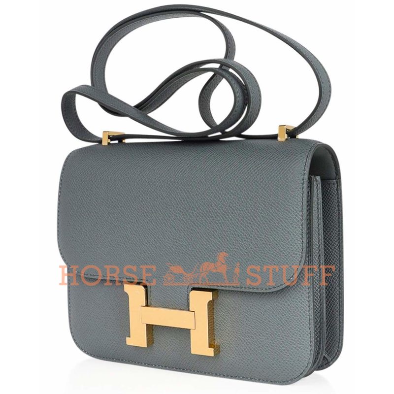 Hermès Constance 18 Vert Amande Epsom GHW