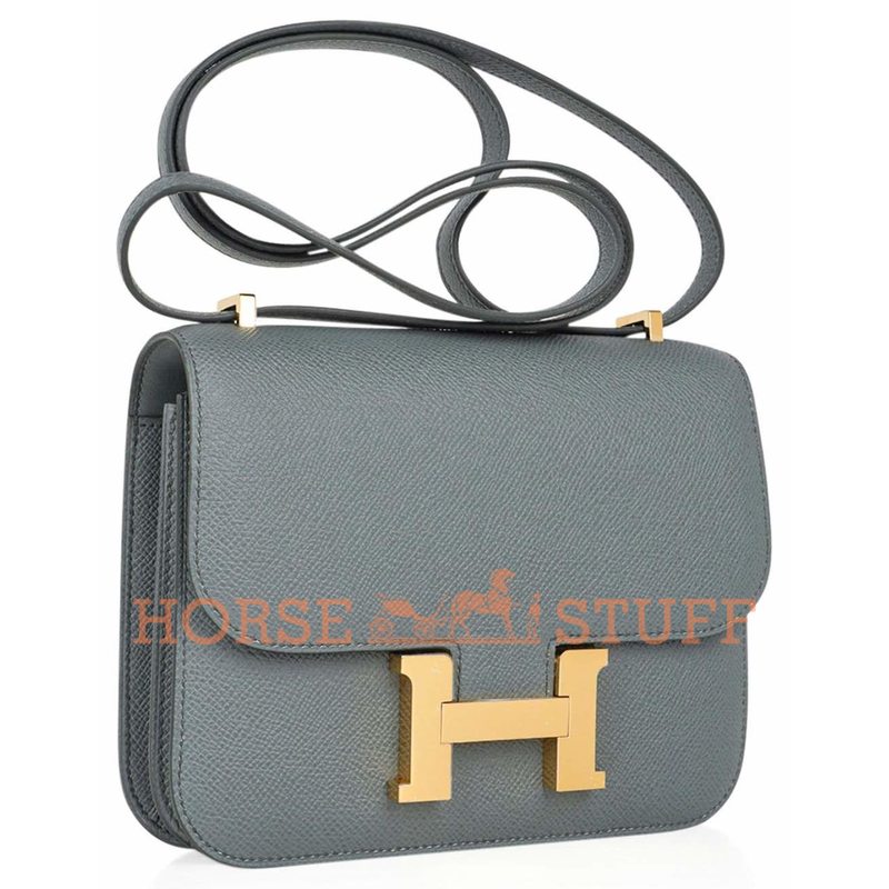 Hermès Constance 18 Vert Amande Epsom GHW