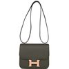 HERMÈS Constance Mini 18 Vert de Gris Epsom RGHW