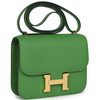 HERMÈS Constance Mini 18 Vert Yucca Epsom GHW