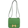 HERMÈS Constance Mini 18 Vert Yucca Epsom GHW