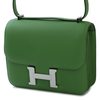 HERMÈS Constance Mini 18 Vert Yucca Epsom PHW