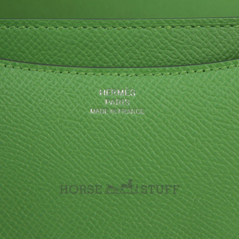 HERMÈS Constance Mini 18 Vert Yucca Epsom PHW
