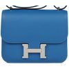 HERMÈS Constance Mini 18 Mykonos Evercolor PHW