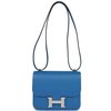 HERMÈS Constance Mini 18 Mykonos Evercolor PHW