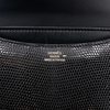 Hermès Constance 18 Black Shiny Niloticus Lizard GHW