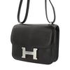 Hermès Constance 18 Black Shiny Niloticus Lizard PHW