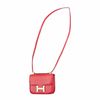 Hermès Constance 18 Rouge Casaque Shiny Niloticus Lizard GHW