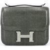 Hermès Constance 18 Gris Fonce Shiny Niloticus Lizard PHW