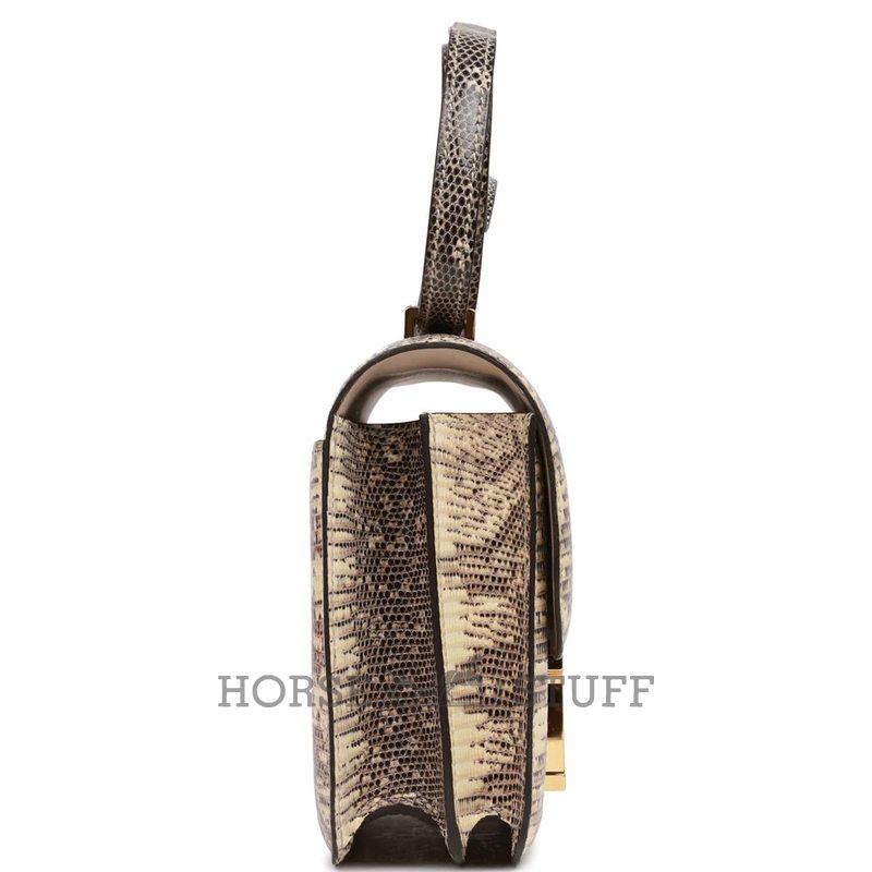 Hermès Constance 18 Ombre Shiny Salvator Varanus Lizard GHW