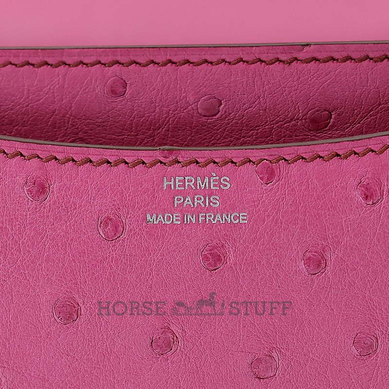 Hermès Constance 18 Fuchsia Ostrich PHW