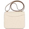 Hermès Constance 18 Nata Ostrich GHW