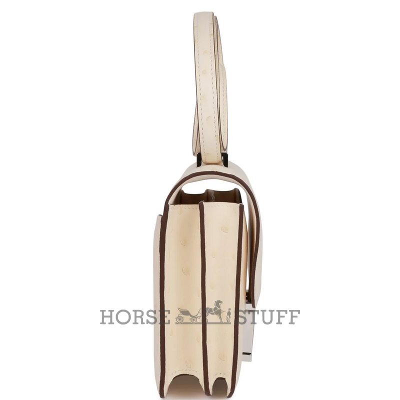 Hermès Constance 18 Nata Ostrich PHW