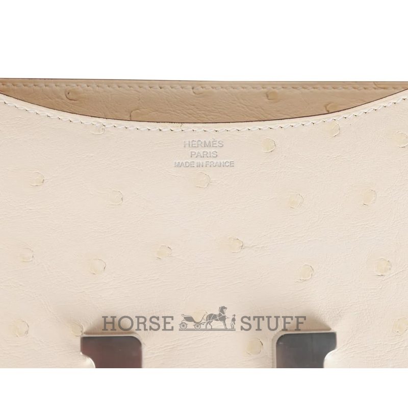 Hermès Constance 18 Nata Ostrich PHW