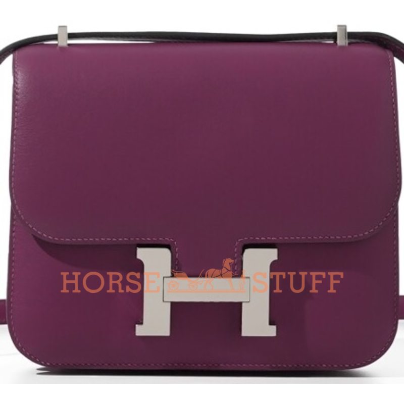 Hermès Constance 18 Anemone Swift PHW