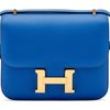 Hermès Constance 18 Blue France Swift GHW