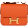 Hermes Constance 18 Orange Swift GHW