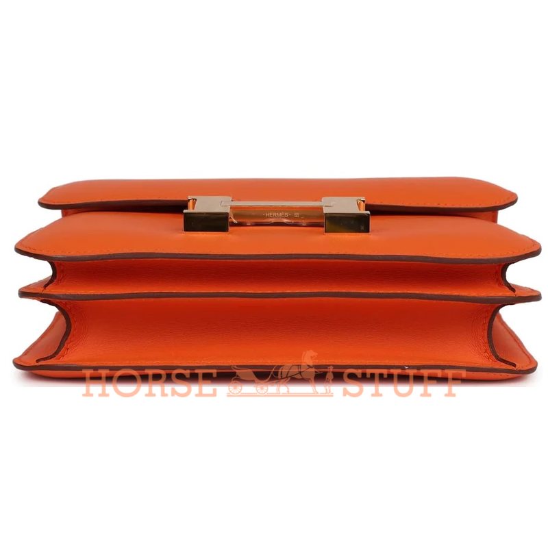 Hermes Constance 18 Orange Swift GHW