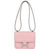 HERMÈS Constance Mini 18 Rose Sakura Swift PHW