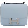 Hermès Constance 24 Blue Brume Epsom PHW