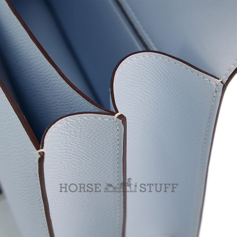 Hermès Constance 24 Blue Brume Epsom PHW