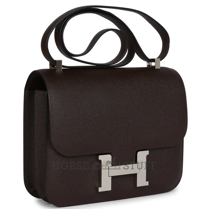 Hermès Constance 24 Chocolate Epsom PHW