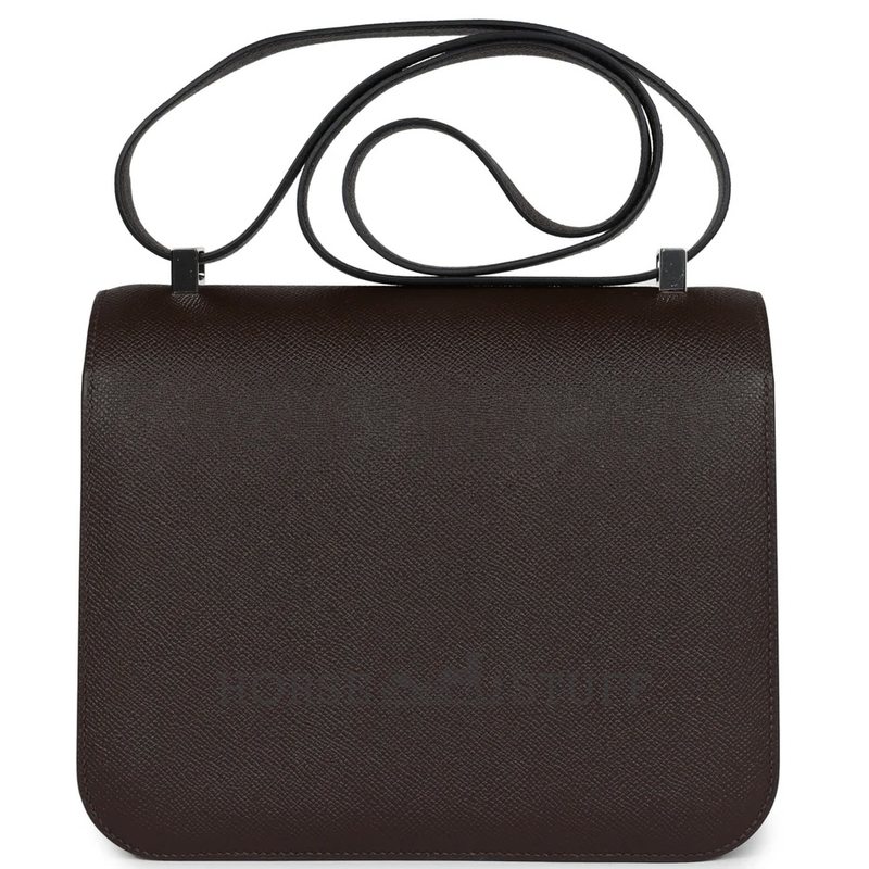 Hermès Constance 24 Chocolate Epsom PHW