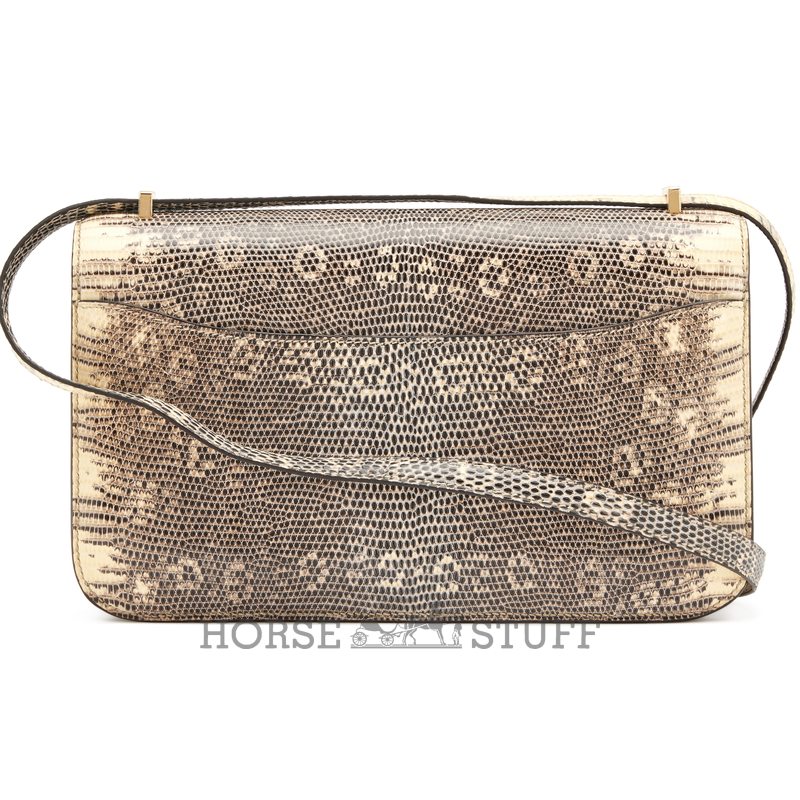 Hermès Constance Elan OMBRE SHINY SALVATOR VARANUS LIZARD GHW