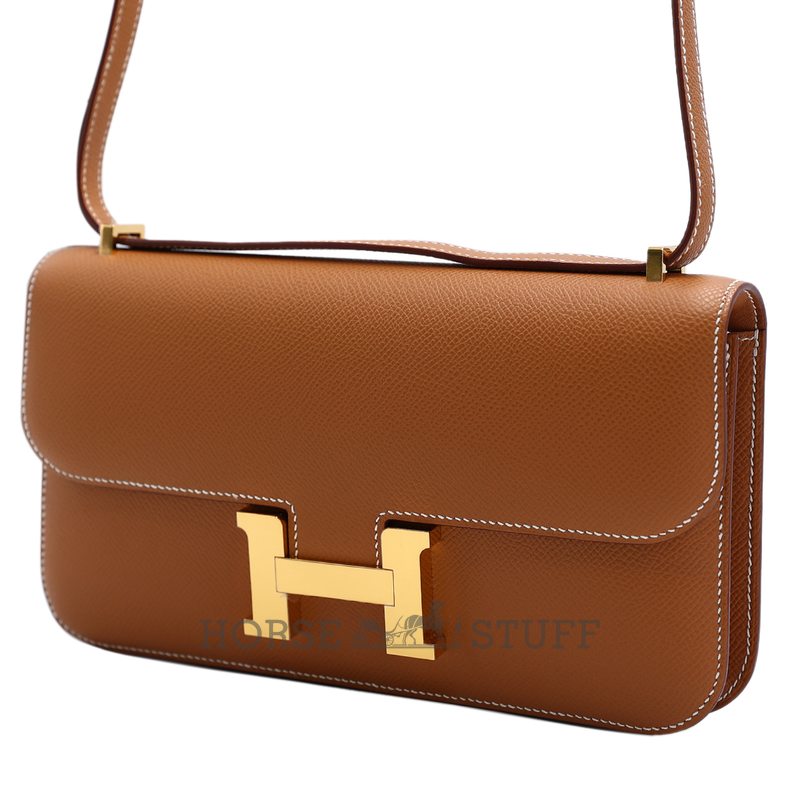 Hermès Constance Elan Gold Epsom GHW