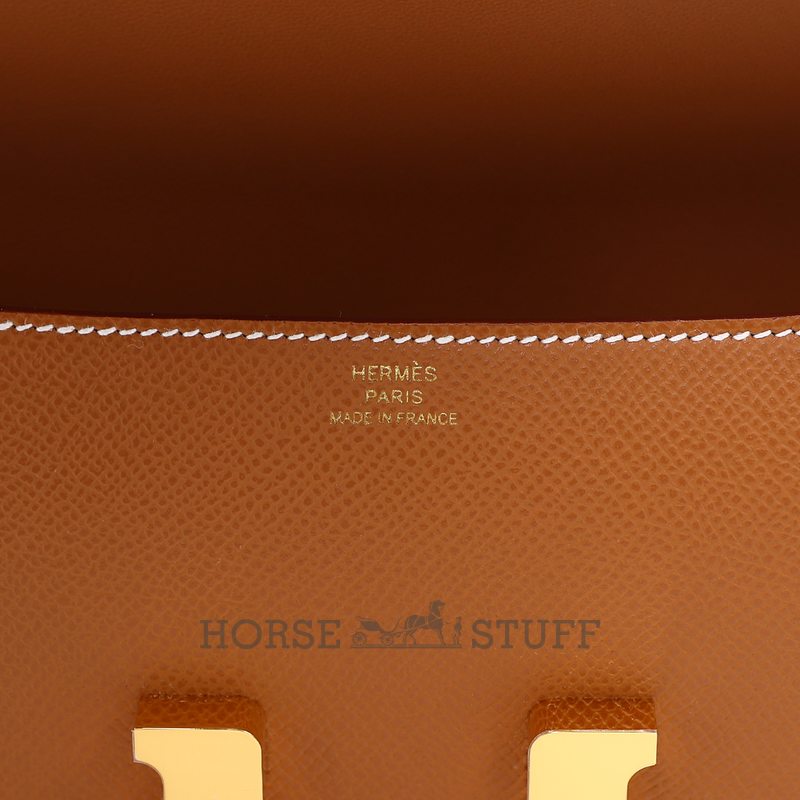 Hermès Constance Elan Gold Epsom GHW