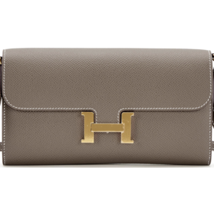 Hermès Constance To Go Wallet Etoupe Epsom GHW